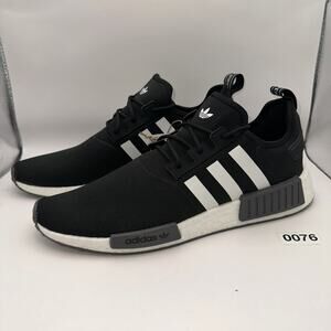 adidas Black and White Athletic Shoes